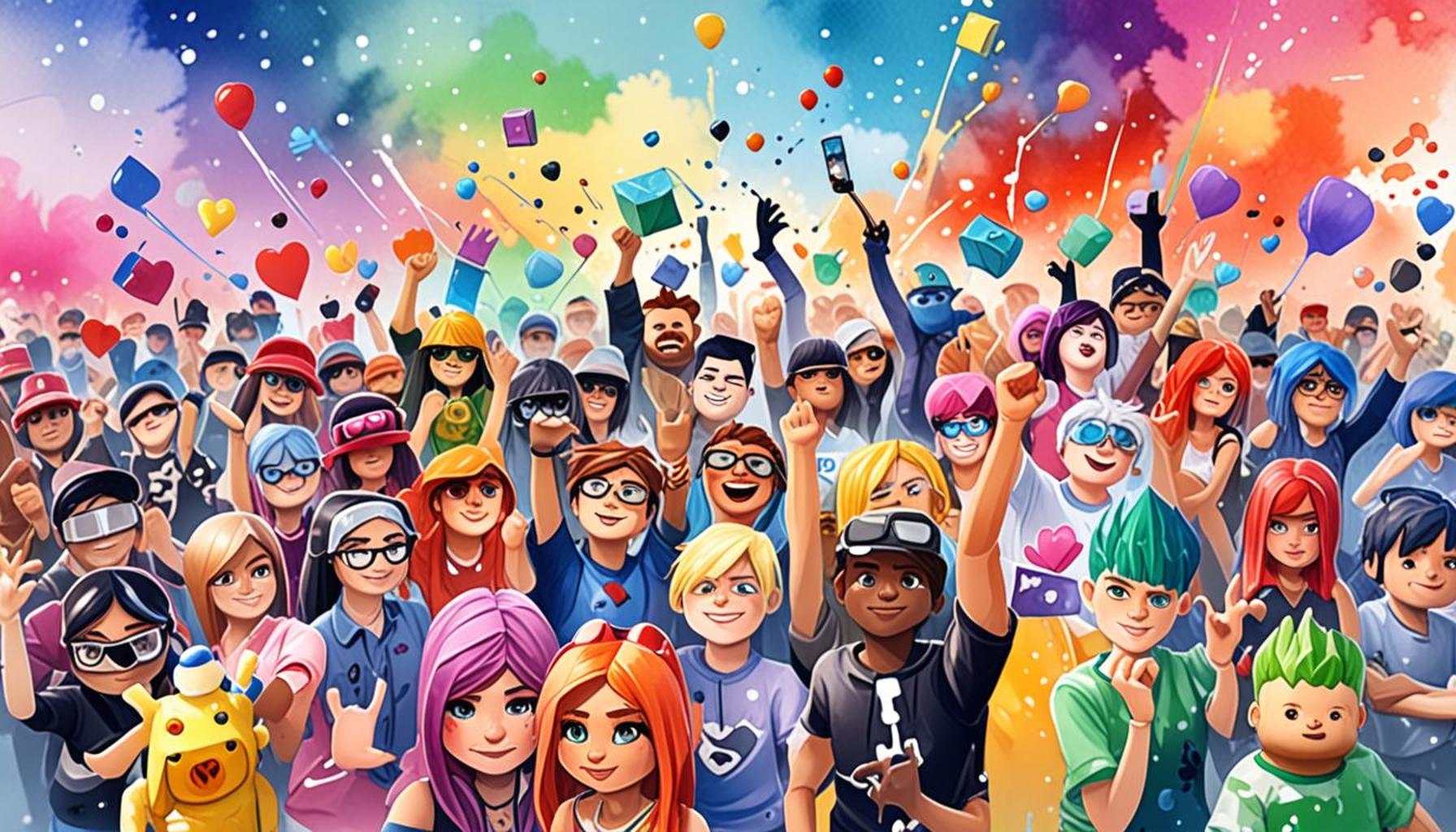 Comment les réseaux sociaux influencent les interactions au sein des communautés en ligne de Roblox