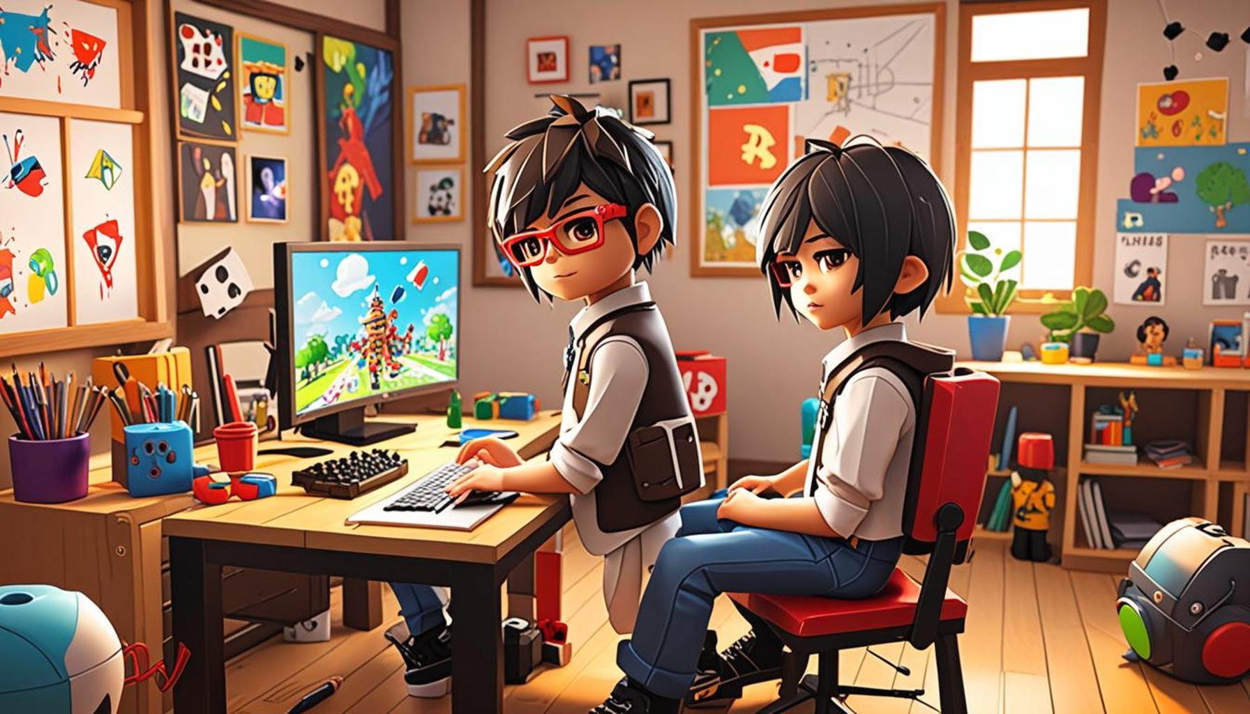 ロブロックスゲームと若いクリエイターのためのプログラミングスキル教育の相互作用